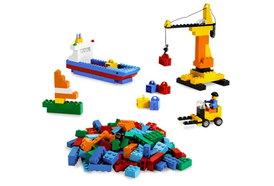Build Your Own LEGO Harbor - LEGO Set 6186-1 - 2008