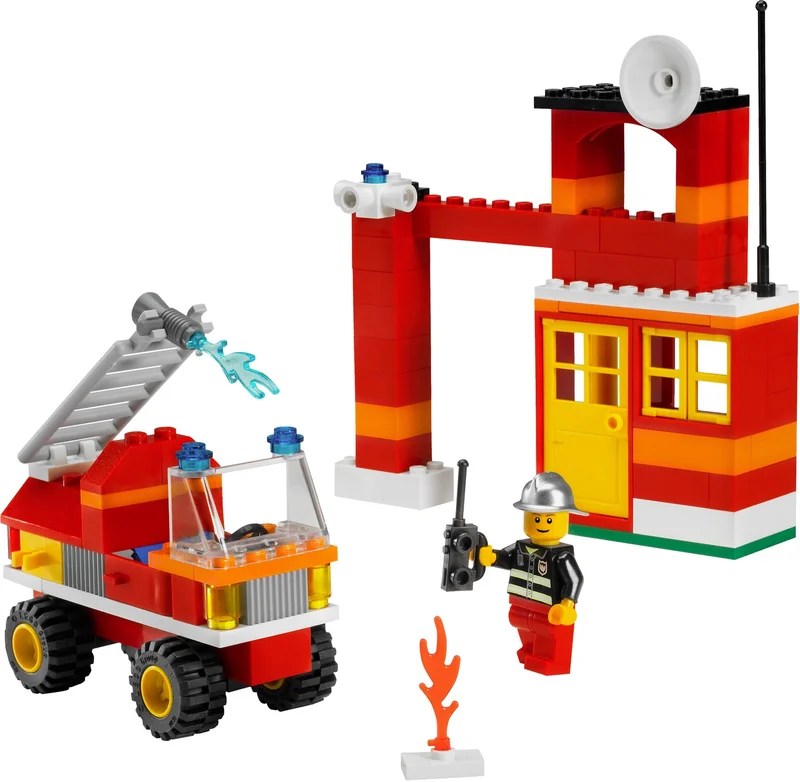 LEGO 6191-1 Fire Fighter Building Set — 117 pieces, Make & Create theme