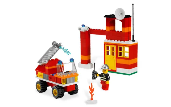 Fire Fighter Building Set - View 2