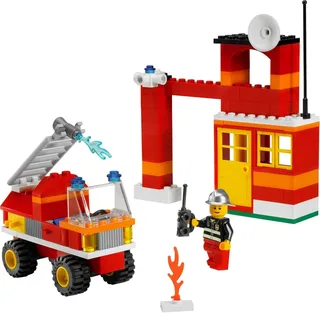 LEGO 6191-1 Fire Fighter Building Set — 117 pieces, Make & Create theme