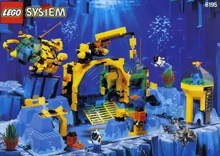 LEGO 6195-1 Neptune Discovery Lab — 509 pieces, released 1995