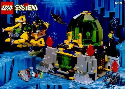 LEGO 6199-1 Hydro Crystallization Station — 485 pieces, Aquazone theme
