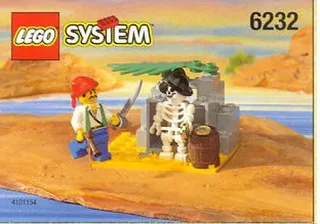 LEGO 6232-1 Skeleton Crew — 31 pieces, Pirates theme