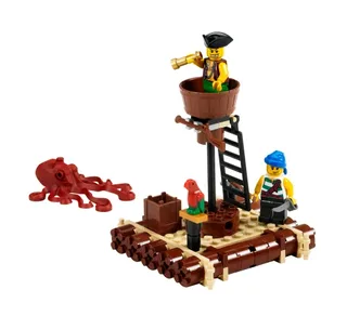 LEGO 6240-1 Kraken Attackin' — 78 pieces, Pirates theme