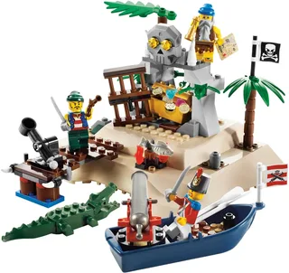 LEGO 6241-1 Loot Island — 145 pieces, Pirates theme