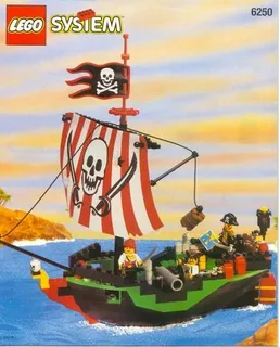 LEGO 6250-1 Cross Bone Clipper — 157 pieces, Pirates theme