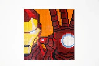 LEGO 6250093-1 Iron Man Mosaic — 2305 pieces, released 2018