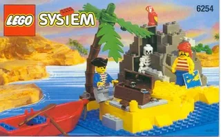 LEGO 6254-1 Rocky Reef — 108 pieces, Pirates theme