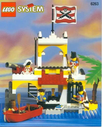 LEGO 6263-1 Imperial Outpost — 219 pieces, Pirates theme