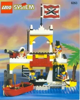 LEGO 6263-1 Imperial Outpost — 219 pieces, Pirates theme