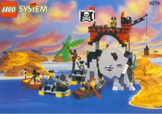 LEGO 6279-1 Skull Island — 386 pieces, Pirates theme