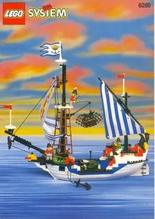 LEGO 6280-1 Armada Flagship — 291 pieces, Pirates theme