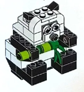 LEGO 6291788-1 Panda — 47 pieces, released 2019