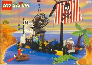LEGO 6296-1 Shipwreck Island — 226 pieces, Pirates theme