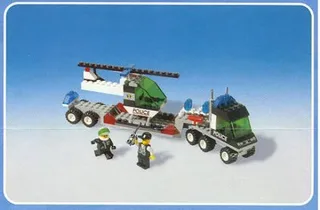 LEGO 6328-1 Helicopter Transport — 102 pieces, released 1998