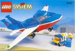 LEGO 6331-1 Patriot Jet — 167 pieces, Town theme