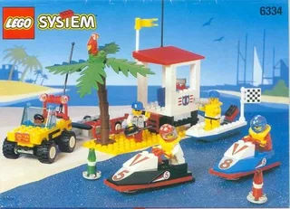 LEGO 6334-1 Wave Jump Racers — 181 pieces, released 1996