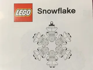 LEGO 6349566-1 Snowflake — 97 pieces, released 2020