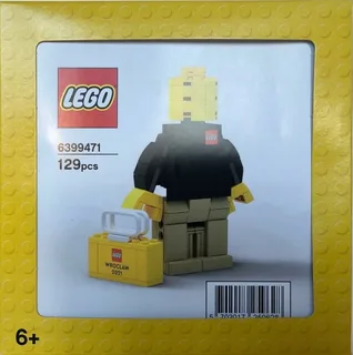 LEGO 6399471-1 Wroclaw Brand Store Opening Associate Figure — 129 pieces, released 2021