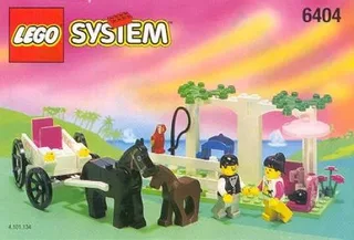 LEGO 6404-1 Carriage Ride — 65 pieces, Town theme