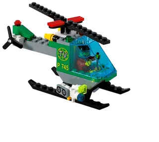 LEGO 6425-1 TV Chopper — 37 pieces, Town theme