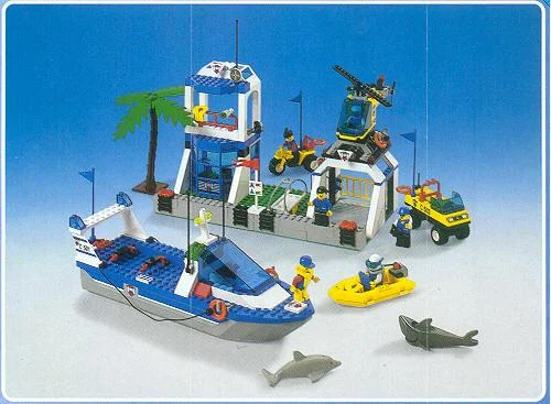 Coast Guard HQ - LEGO Set 6435-1 - 1999