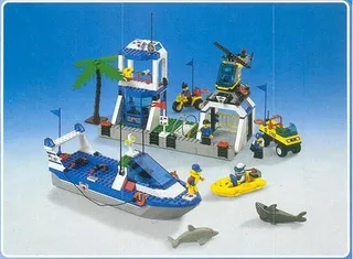 LEGO 6435-1 Coast Guard HQ — 229 pieces, Town theme