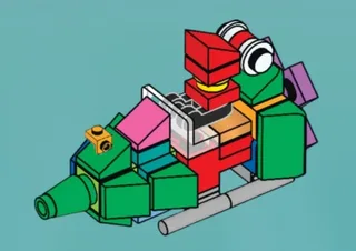 LEGO 6440028-1 Christmas Sleigh — 38 pieces, released 2022