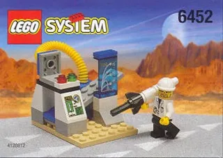 LEGO 6452-1 Mini Rocket Launcher — 32 pieces, released 1999
