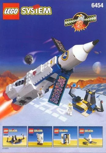 LEGO 6454-1 Countdown Corner — 134 pieces, released 1999