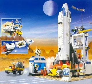 LEGO 6456-1 Mission Control — 496 pieces, released 1999