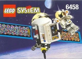 LEGO 6458-1 Satellite with Astronaut — 32 pieces, released 1999