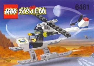 LEGO 6461-1 Surveillance Chopper — 30 pieces, Town theme