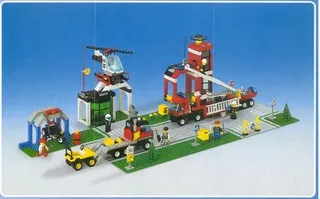 LEGO 6464-1 Super Rescue Complex — 348 pieces, Town theme