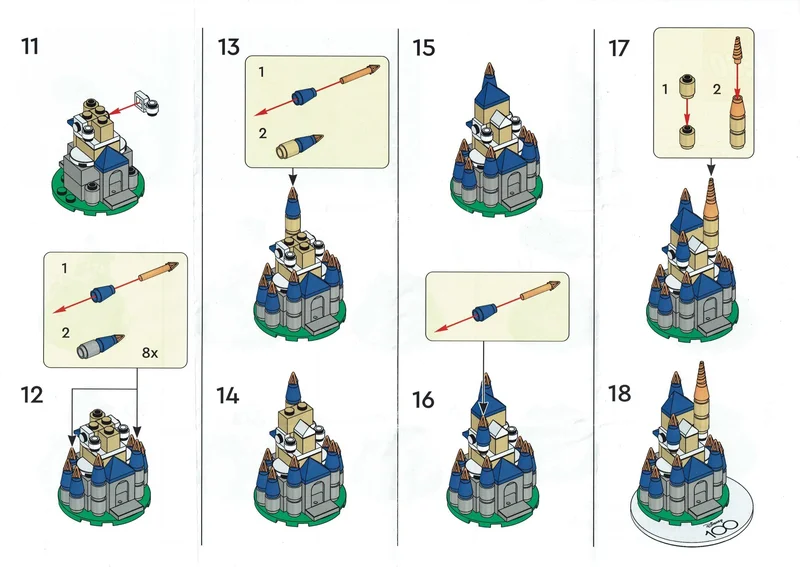 Disney Mini Castle - View 3