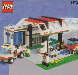 LEGO 6472-1 Gas N' Wash Express — 474 pieces, released 2001