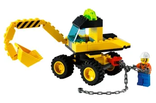 LEGO 6474-1 Wheeled Front Shovel — 49 pieces, Town theme