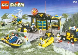 LEGO 6479-1 Emergency Response Center — 438 pieces, released 1998