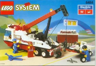LEGO 6484-1 F1 Hauler — 278 pieces, released 1995