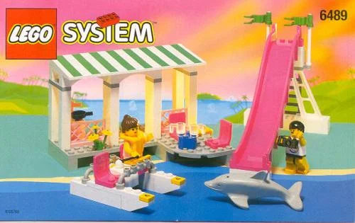 Seaside Holiday Cottage - LEGO Set 6489-1 - 1997