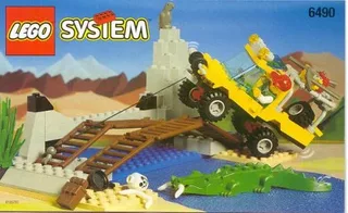 LEGO 6490-1 Amazon Crossing — 119 pieces, released 1997