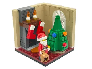 LEGO 6490363-1 By The Fireplace — 148 pieces, Seasonal theme