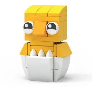 LEGO 6515332-1 Chick — 34 pieces, released 2024