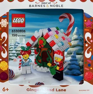 LEGO 6550806-1 Gingerbread Lane — 150 pieces, Seasonal theme