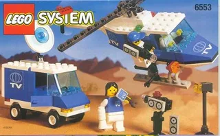 LEGO 6553-1 Crisis News Crew — 136 pieces, released 1997