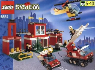 LEGO 6554-1 Blaze Brigade — 259 pieces, released 1997