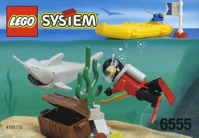 Sea Hunter - LEGO Set 6555-1 - 1997