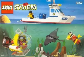 LEGO 6557-1 Treasure Hunters — 144 pieces, released 1997