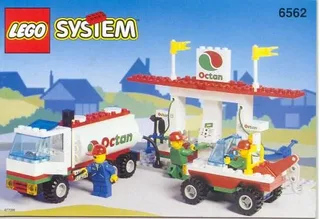 LEGO 6562-1 Gas Stop Shop — 227 pieces, released 1995