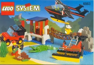 LEGO 6563-1 Gator Landing — 238 pieces, Town theme
